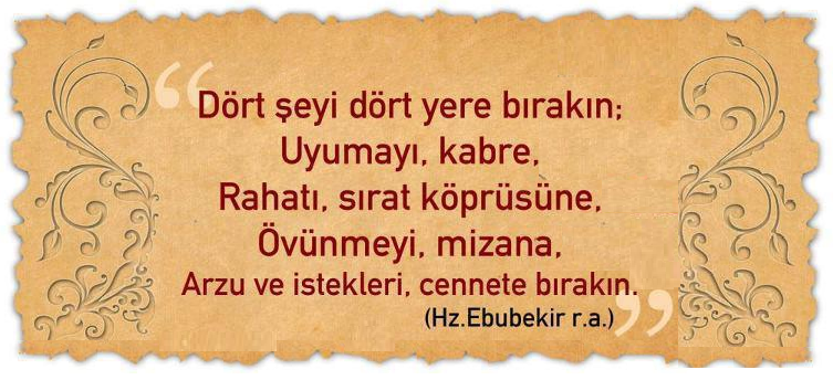 Hz. Ebu Bekir Müslüman Oluşu