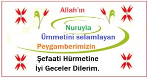 Gece Ve Sabah Duaları resimli