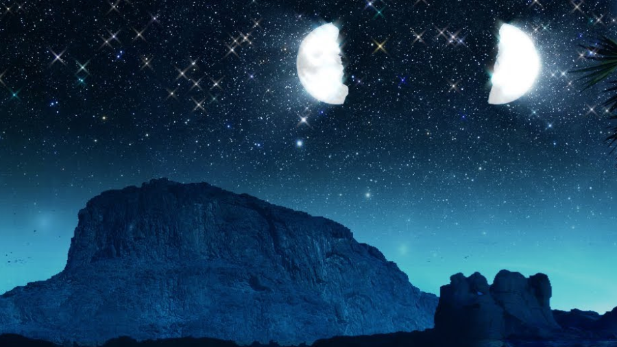 Peygamberimiz’in Ay’ın İkiye Bölünmesi Mucizesi