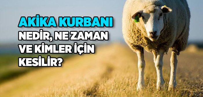 Akika Kurbanı Nedir?