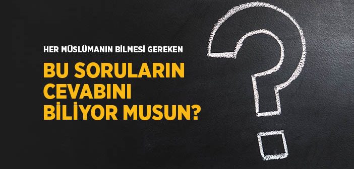 Teyemmüm Nedir, Nasıl Alınır?