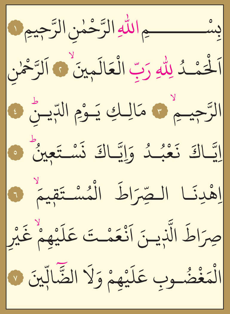 Fatiha Suresi Okunuşu ve Anlamı: Türkçe Tefsiri, Arapça Yazılışı, Fazileti, Diyanet Meali