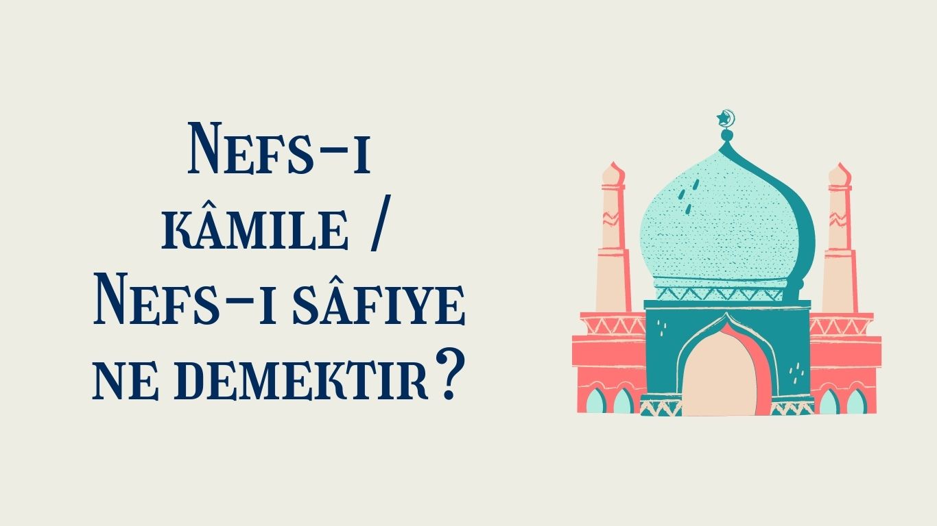 Nefs-i kâmile / Nefs-i sâfiye ne demektir?