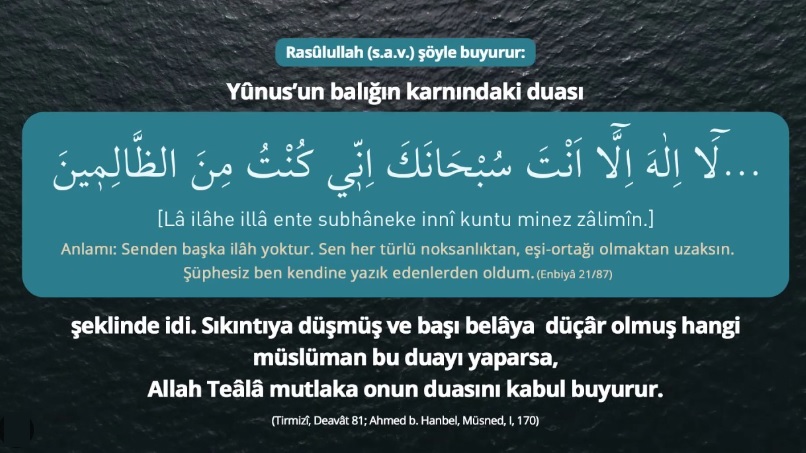 Secdede 41 kere okunacak dua