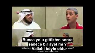 Gözleri Görmeyen Çocuk ne diyor?