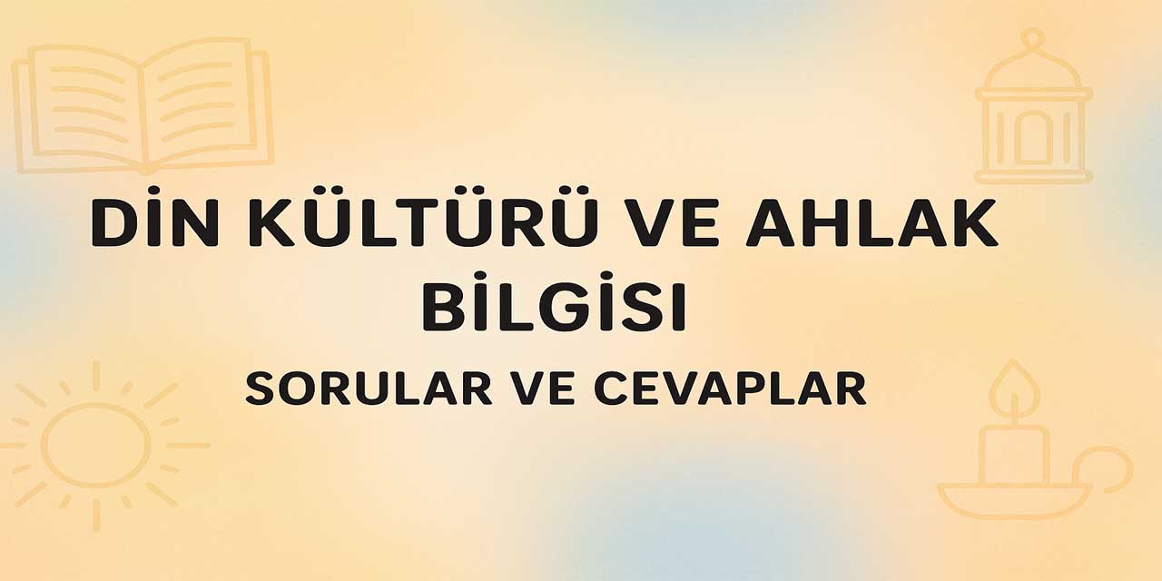 6. Sınıf Meb Din Kültürü Ders Kitabı Sayfa 58-59 Cevapları