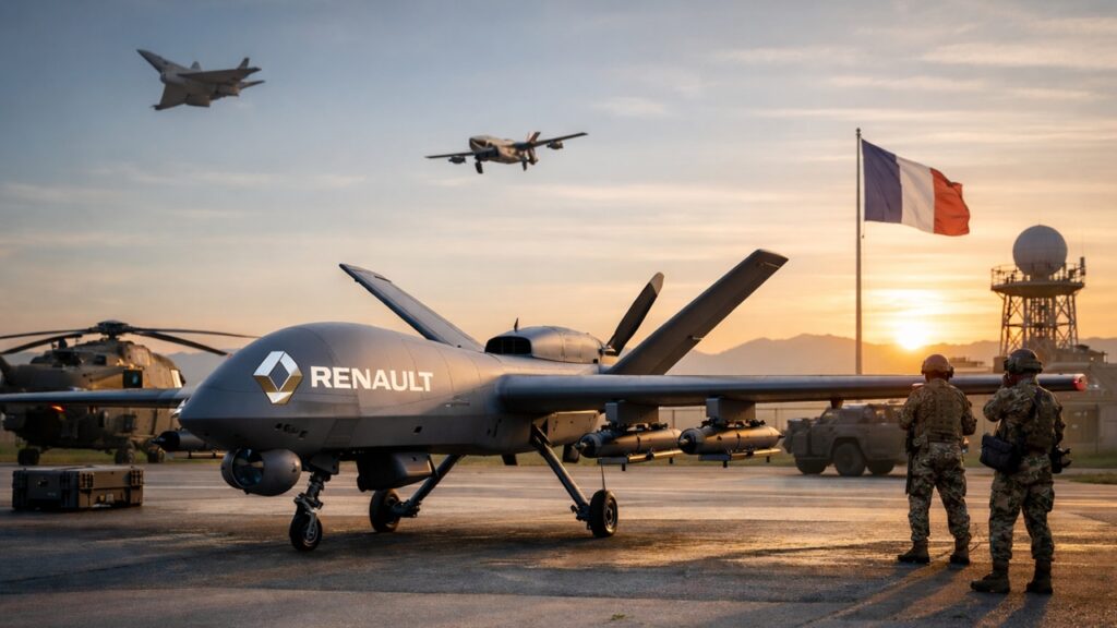 Renault, Fransız Ordusu İçin Yerli Askeri Dron Üretimine Başlıyor