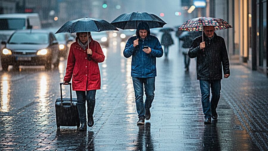 Çok Kuvvetli Sağanak Geliyor: 9 İl İçin Sarı Kodlu Alarm Verildi