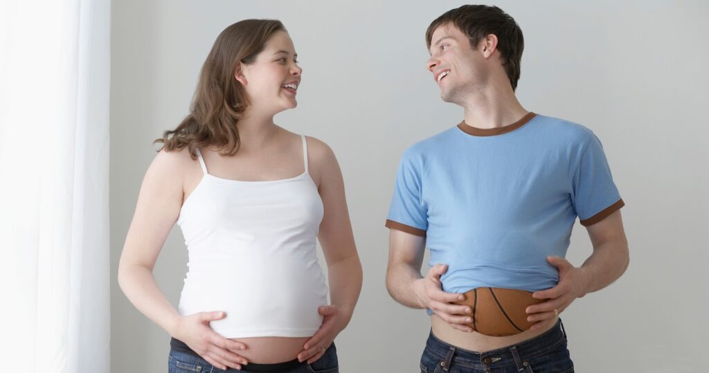 Babalar da ciddi ciddi hamilelik sendromu yaşar!