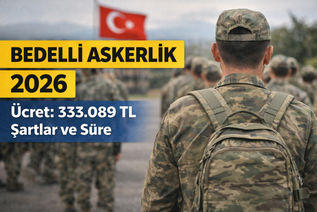 Bedelli Askerlik 2026: Ücret, Şartlar, Süre ve Başvuru Rehberi