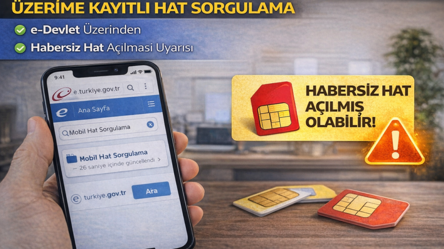 e-Devlet’te Üzerime Kayıtlı Hat Sorgulama (2026) + Hat Kapatma İşlemi