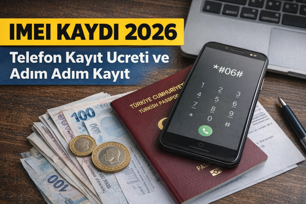 IMEI Kaydı 2026: Telefon Kayıt Ücreti, Süre ve Adım Adım e-Devlet İşlemi