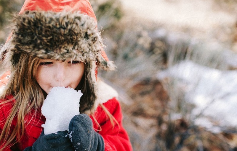 Karlar kirlendi, artık kışın dondurma revaçta!
