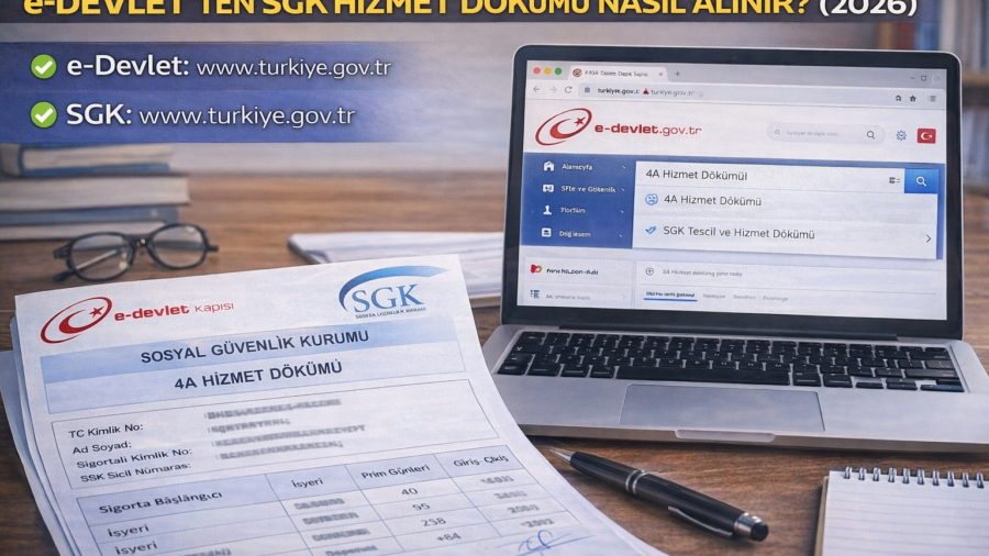 e-Devlet’ten SGK Hizmet Dökümü Nasıl Alınır? (2026) 4A / 4B / 4C Linkli Rehber