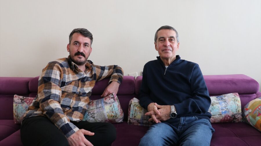 Emekli öğretmene hayat veren komşusunun oğlu aileden biri oldu