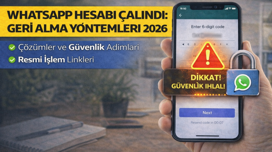 WhatsApp Hesabı Çalındı: 10 Dakikada Geri Alma (2026) + Kesin Güvenlik Adımları