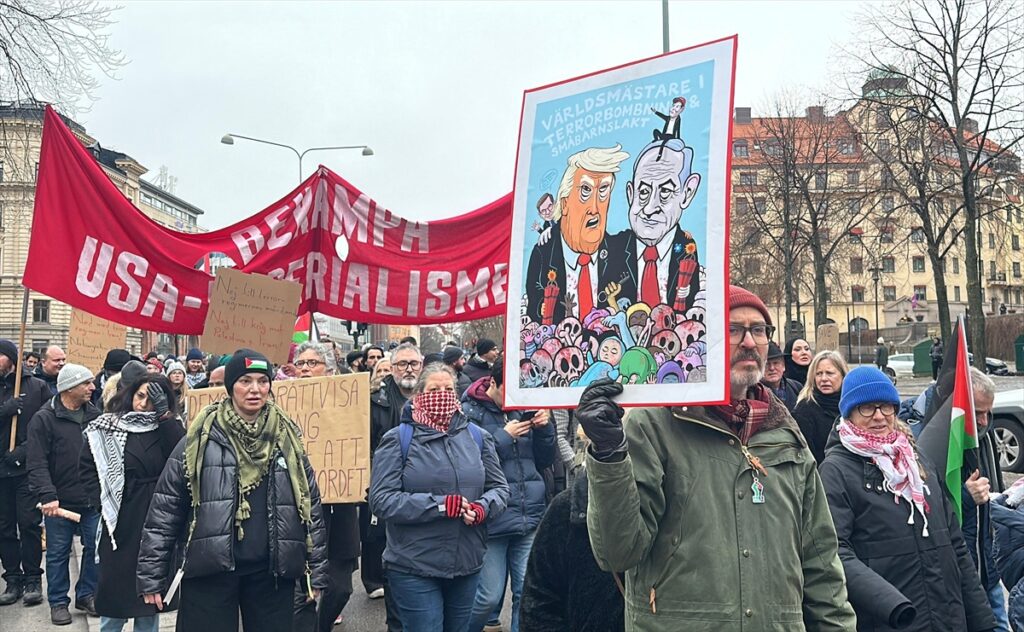 İsveç’te İsrail’in Batı Şeria’daki ilhak planı protesto edildi