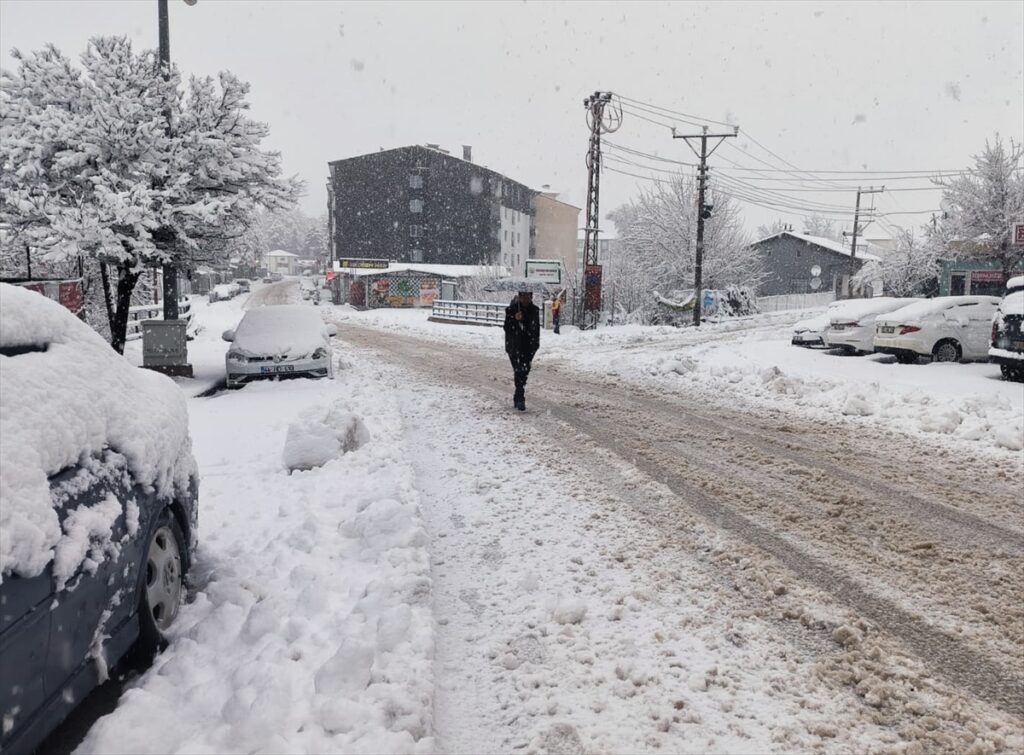 Malatya’nın Doğanşehir ilçesinde eğitime kar engeli