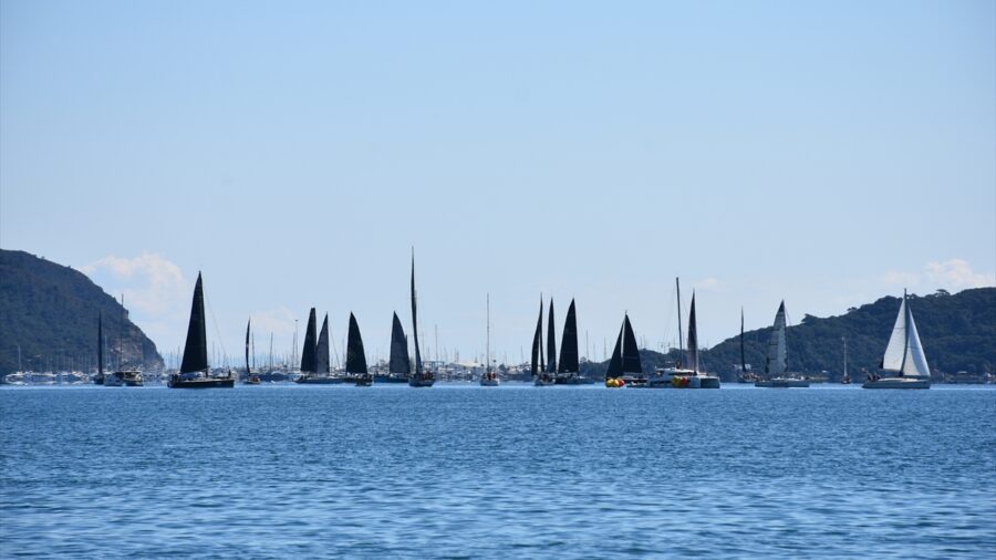 Marmaris MIYC Kış Trofesi Yat Yarışları’nın 3. ayağı başladı