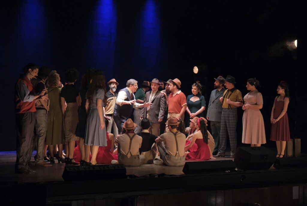 Mersin Devlet Opera ve Balesi “Kiss Me Kate” müzikal tiyatrosunun prömiyerini yaptı