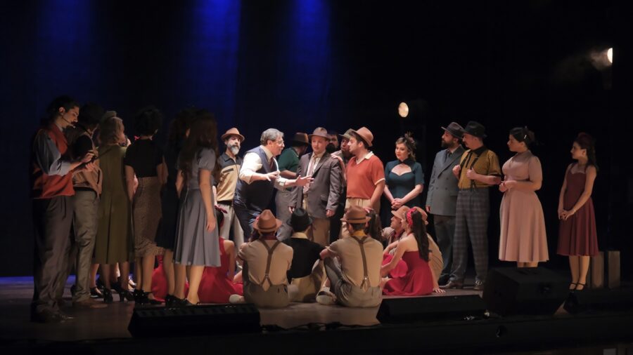 Mersin Devlet Opera ve Balesi “Kiss Me Kate” müzikal tiyatrosunun prömiyerini yaptı