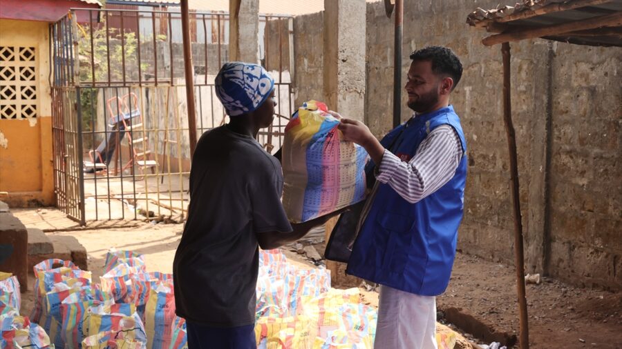Türkiye Diyanet Vakfı, Sierra Leone’de ramazan yardımlarına devam ediyor