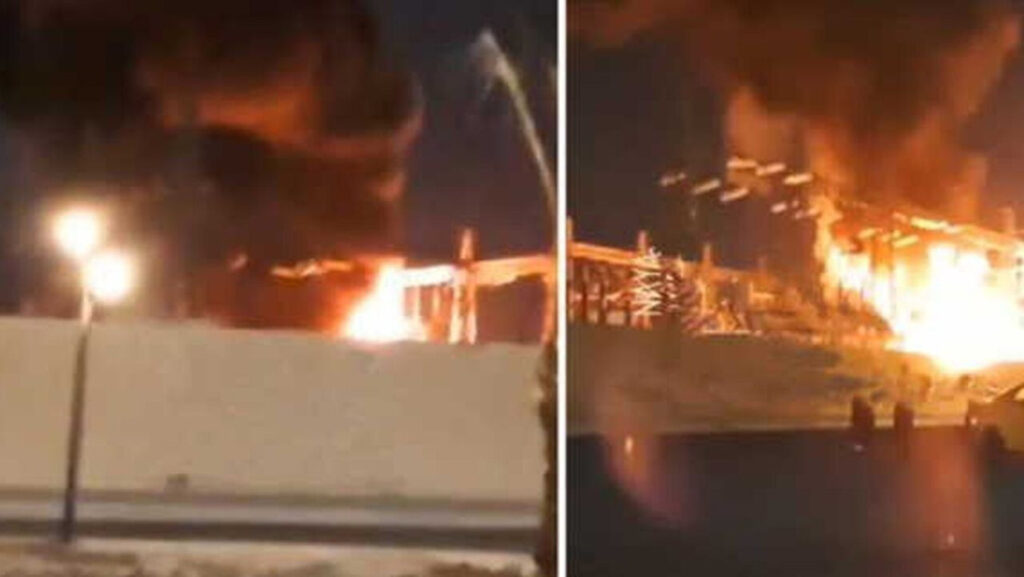 İran ABD Bağdat Büyükelçiliği’ne Saldırısını Gerçekleştirdi