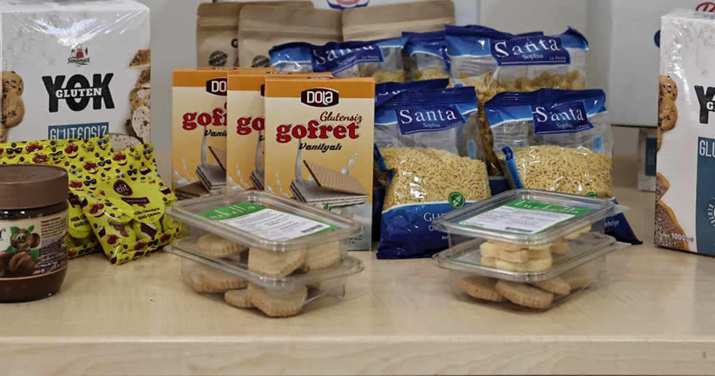 Glütensiz gıda paketleri sahiplerine ulaştı 