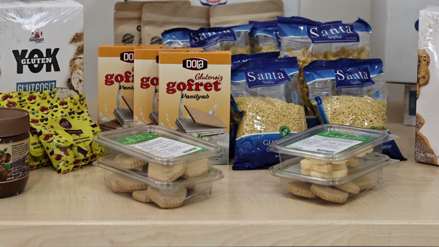 Glütensiz gıda paketleri sahiplerine ulaştı 