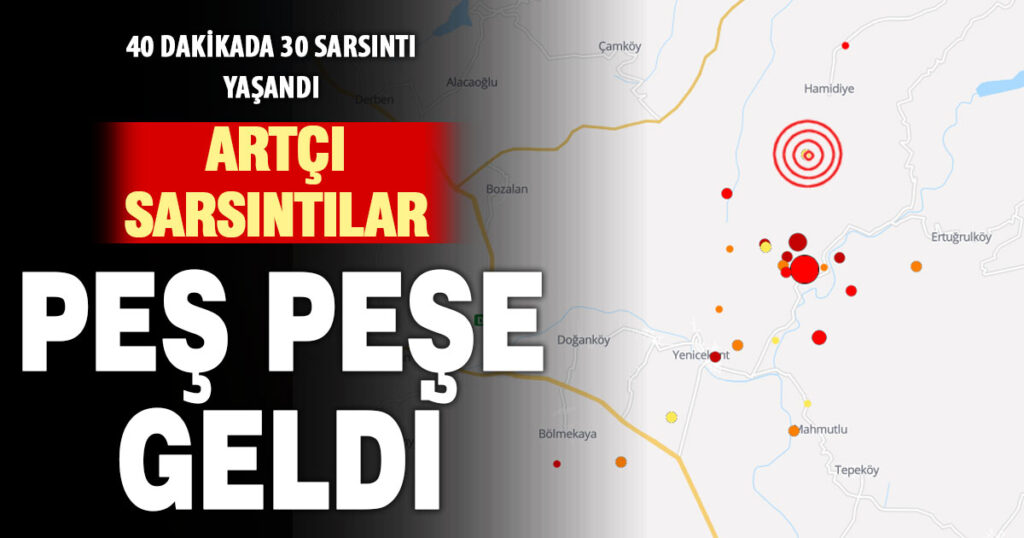 Buldan’daki depremin ardından artçı sarsıntılar peş peşe geldi