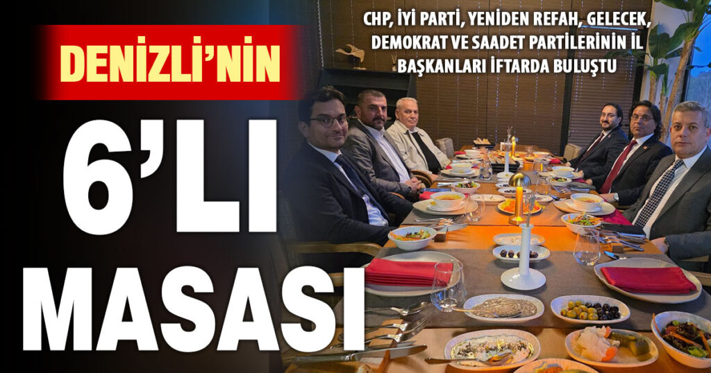 Muhalefet il başkanları iftarda buluştu