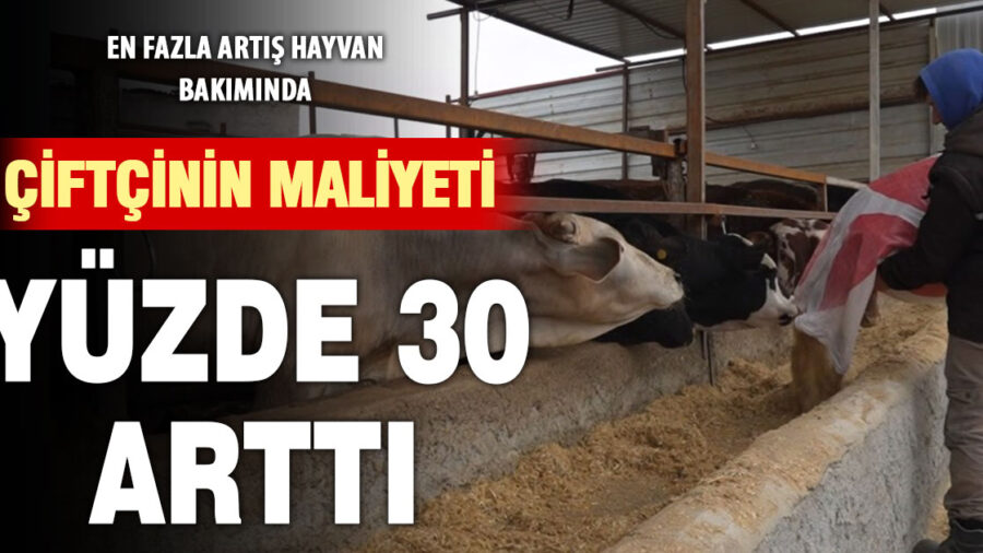 Çiftçinin girdi maliyeti yüzde 30 daha arttı