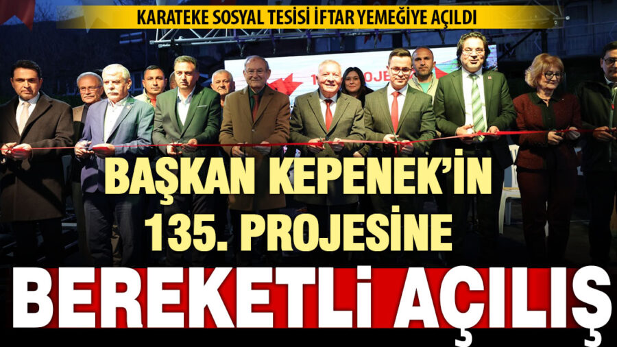 Honaz Belediyesi’nin 135’nci projesi törenle açıldı