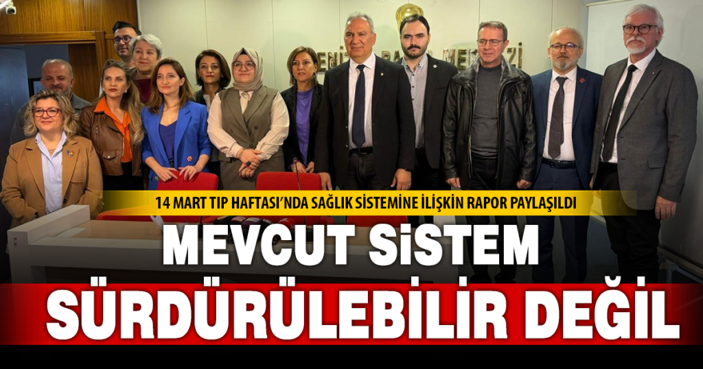 Denizli Sağlık Platformu’ndan sağlık sistemi raporu: “Sorunlar sürdürülebilirliği tehdit ediyor”