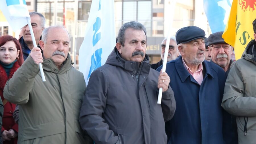 ABD ile İsrail’in İran’a yönelik saldırıları Çorum’da protesto edildi