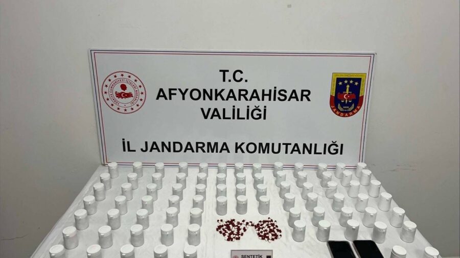 Afyonkarahisar’da uyuşturucu operasyonunda 1 zanlı tutuklandı