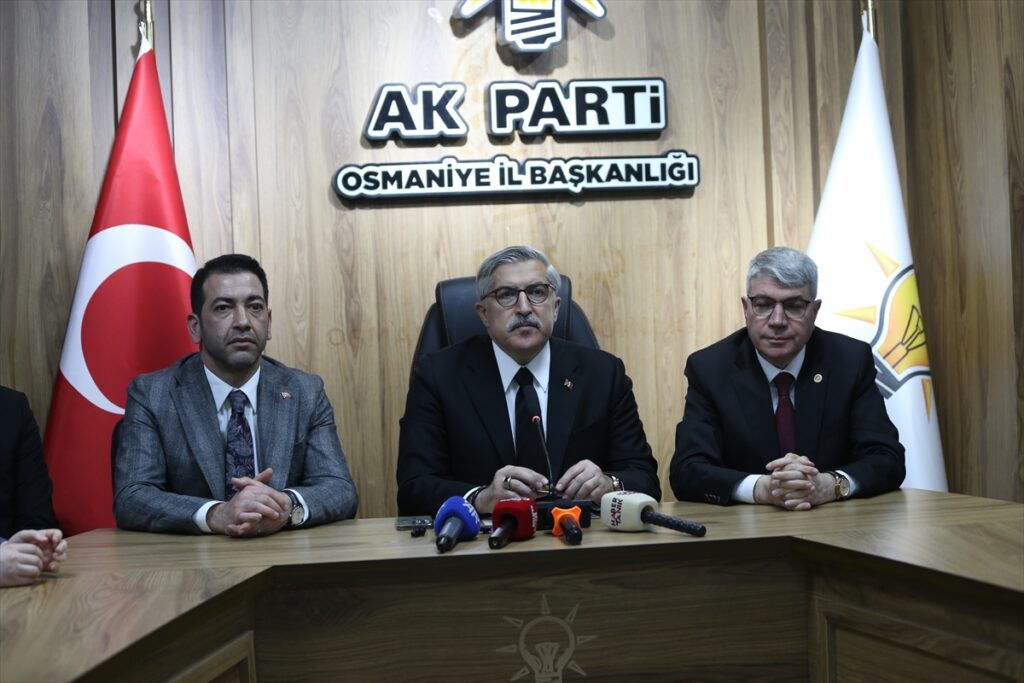 AK Parti Genel Başkan Yardımcısı Hüseyin Yayman, Osmaniye’de konuştu: