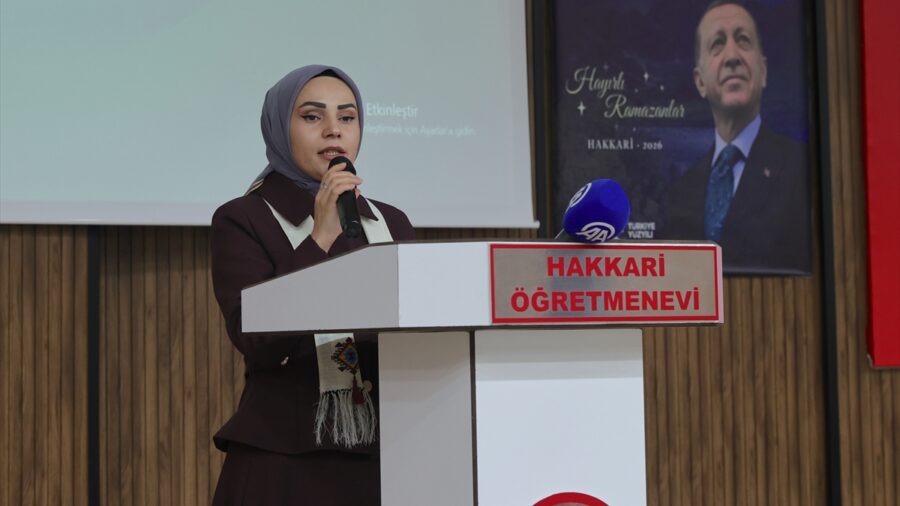 AK Parti Genel Başkan Yardımcısı Şen, Hakkari’de iftar programında konuştu: