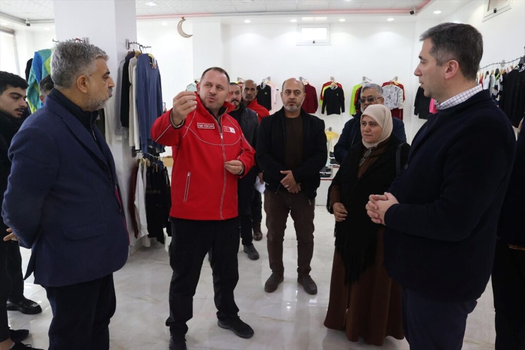 AK Parti Genel Başkan Yardımcısı Sırakaya Suriye’de ziyaretlerde bulundu