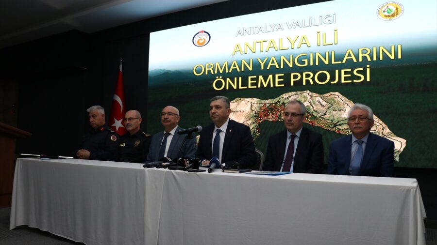 Antalya’da “Orman Yangınlarını Önleme Planı” hayata geçirildi