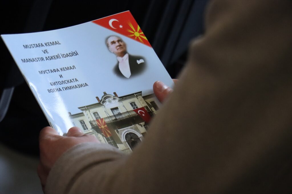 Atatürk, mezun olduğu Kuzey Makedonya’daki Manastır Askeri İdadisi’nde anıldı