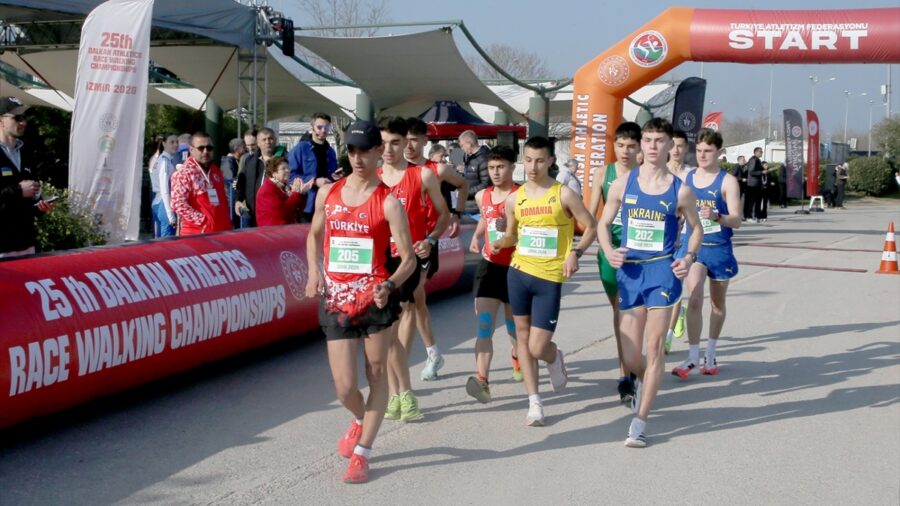 Balkan Yürüyüş Şampiyonası, İzmir’de gerçekleştirildi