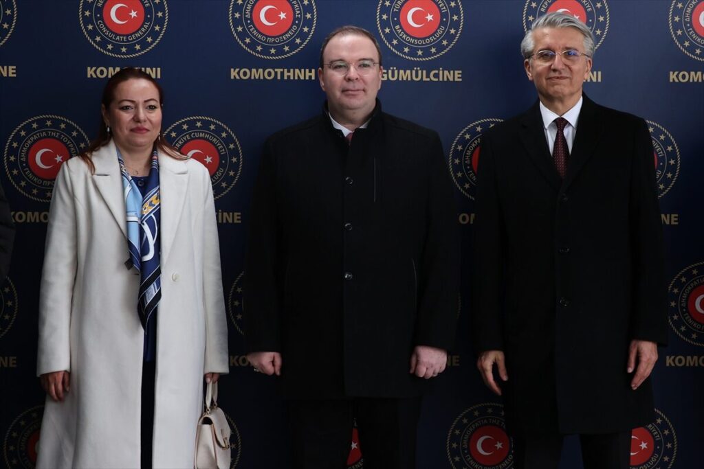 Batı Trakya’da bayramlaşma töreni yapıldı