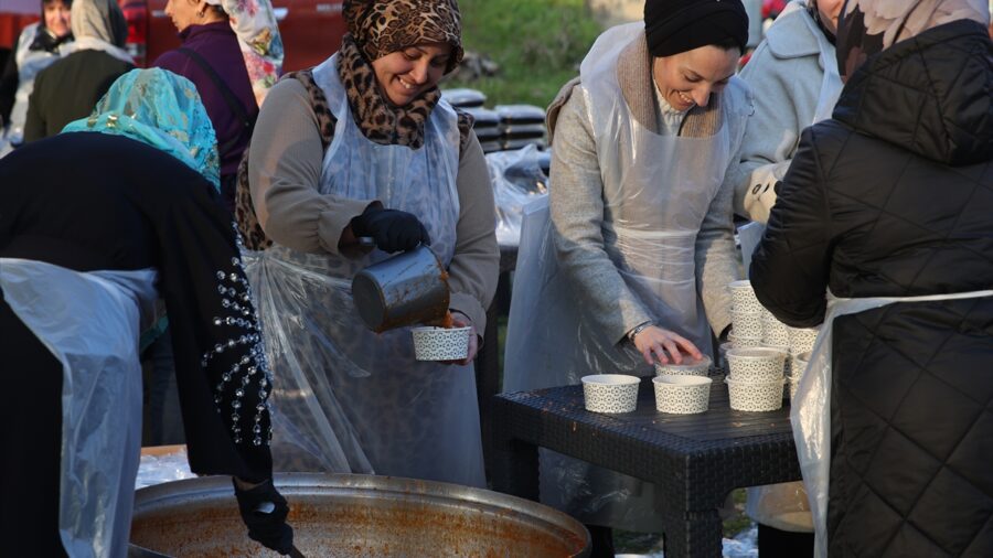 Batı Trakya’nın Gökçepınar köyünde iftar programı düzenlendi