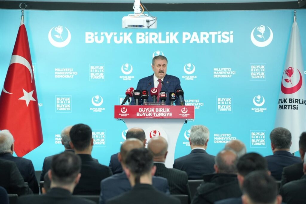 BBP Genel Başkanı Destici, basın toplantısı düzenledi: