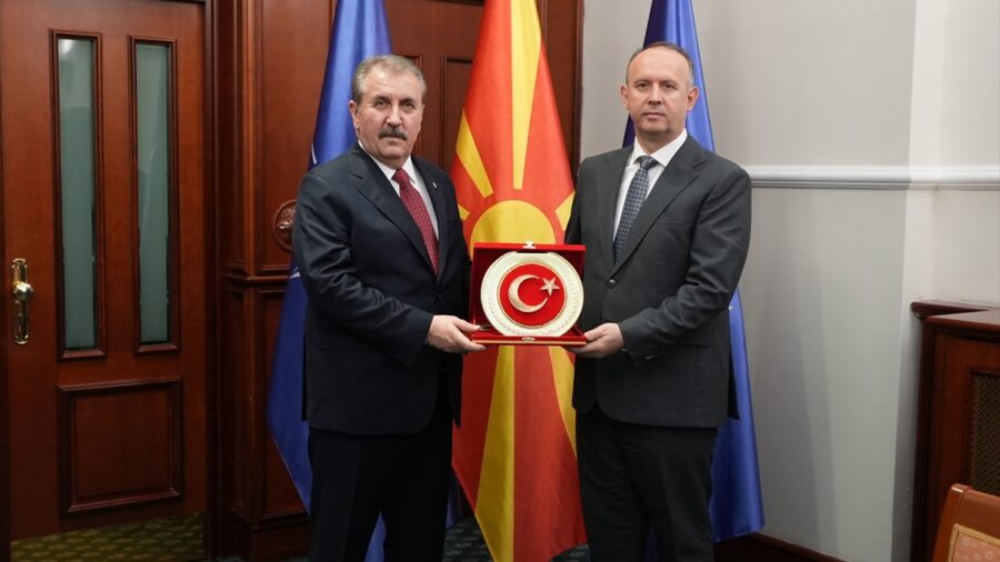 BBP Genel Başkanı Destici, Kuzey Makedonya’da çeşitli temaslarda bulundu