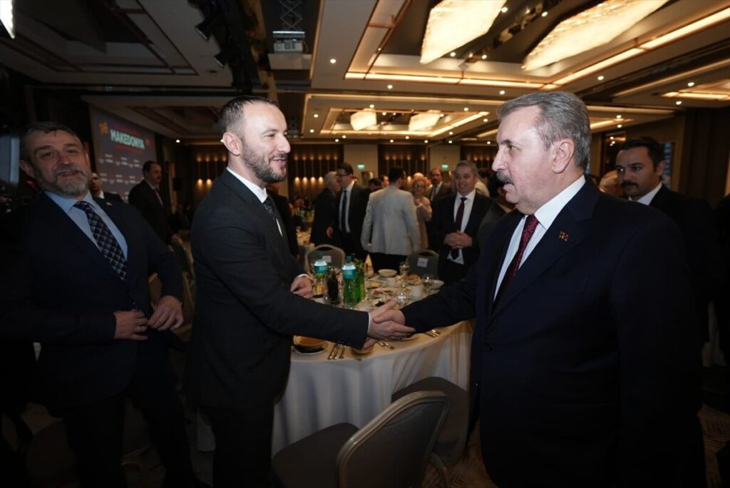 BBP Genel Başkanı Destici, Kuzey Makedonya’da iftar programında konuştu: