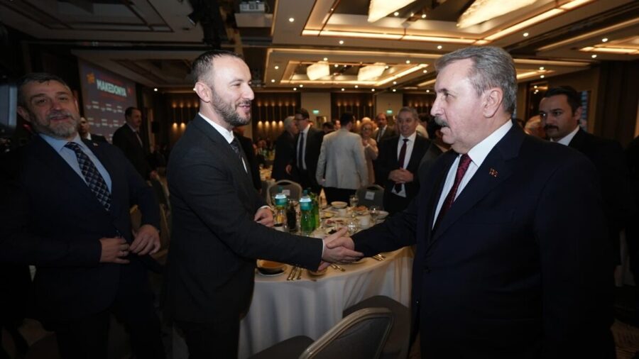 BBP Genel Başkanı Destici, Kuzey Makedonya’da iftar programında konuştu: