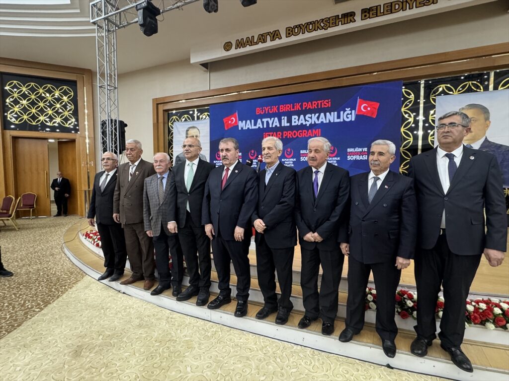 BBP Genel Başkanı Destici, Malatya’da konuştu: