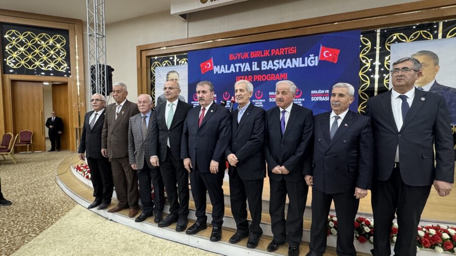 BBP Genel Başkanı Destici, Malatya’da konuştu: